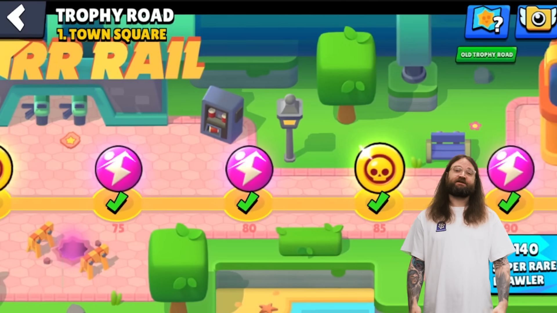Revamped Trophy Road (Image via Supercell)